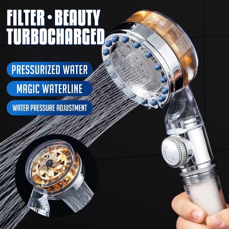 Turbo shower head