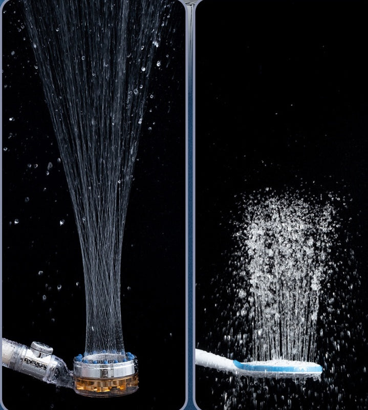 Turbo shower head