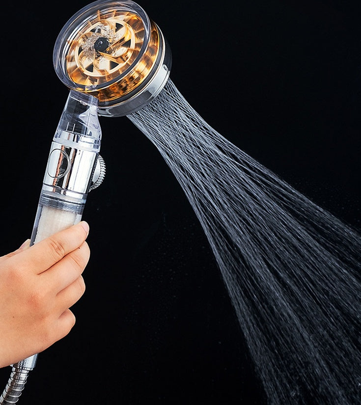 Turbo shower head